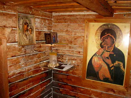 Часовня на реке Олгуйдах